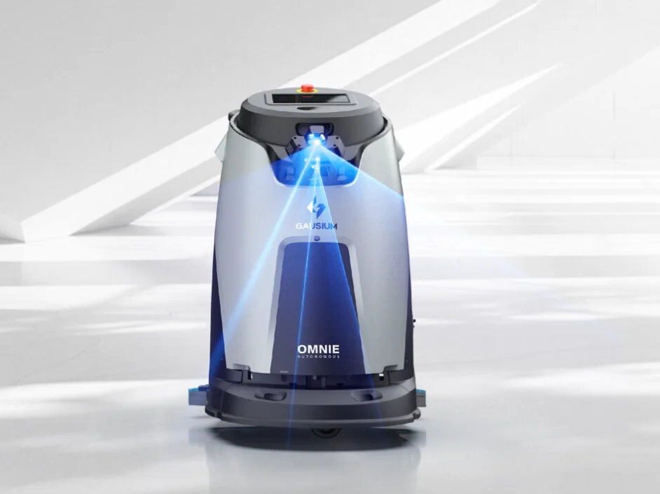 Gausium OMNIE autonomous floor scrubber